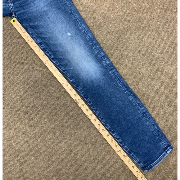 American Eagle Jeans Mens 30x34 Skinny Airflex 360 Stretch Low Rise Denim - Picture 7 of 11